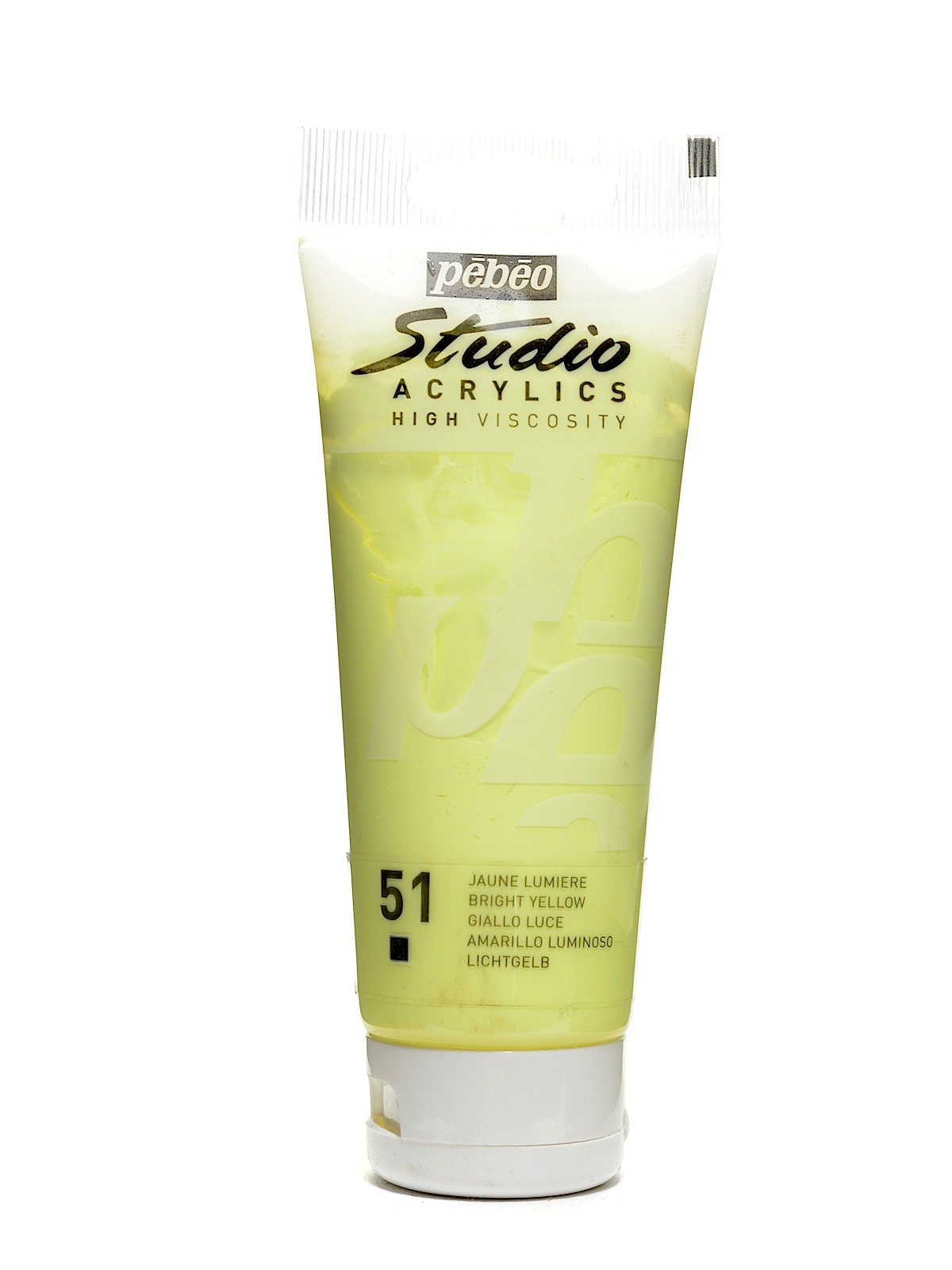 Pebeo Acrylic Paint - Bright Yellow