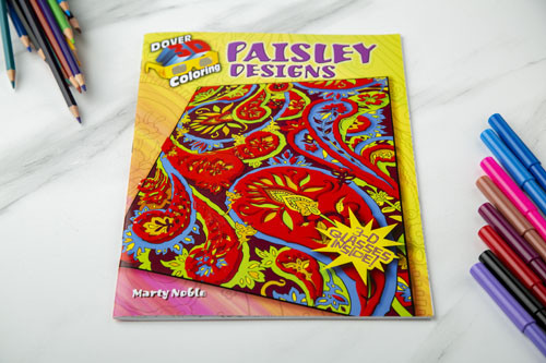 Paisley designs - 3d Coloring Book