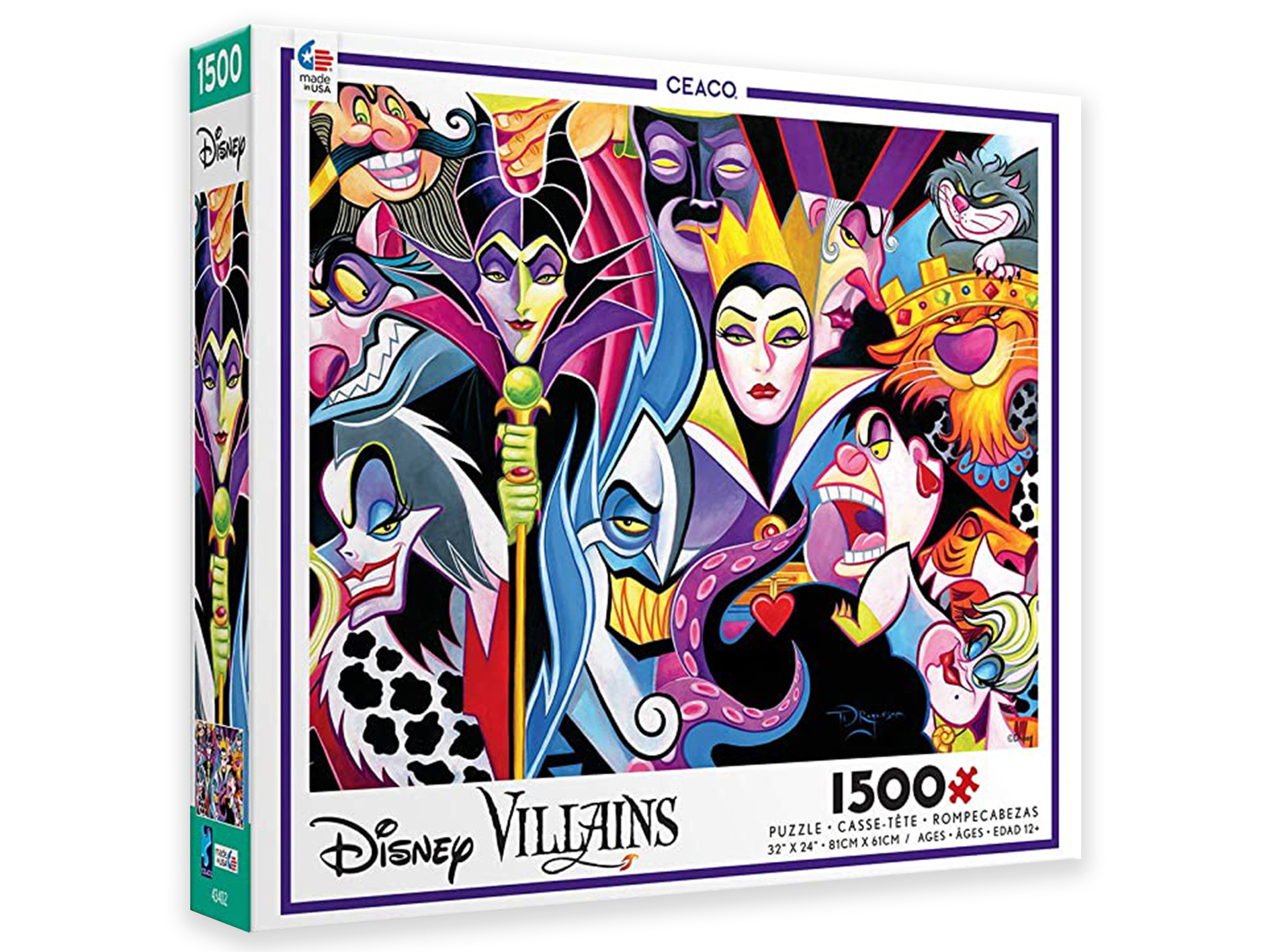 Disney Villains 1500 PiecePuzzle - Size 81cm*61cm