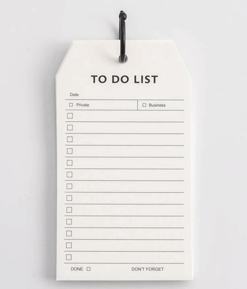 To Do List memo pad