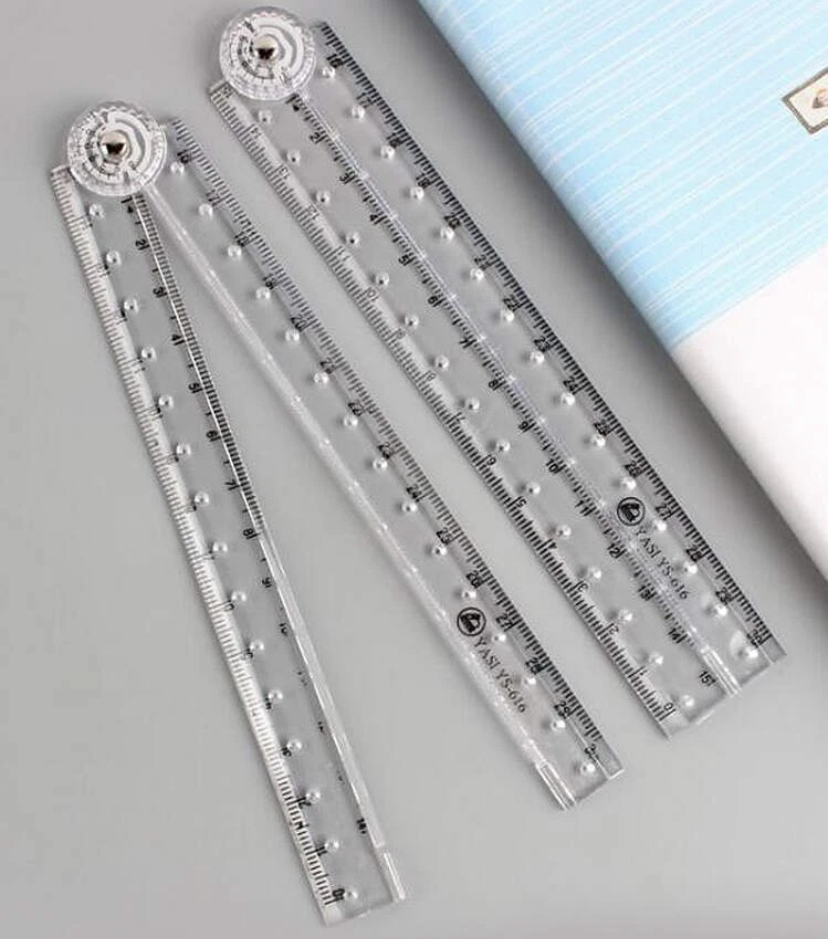 Foldable Clear Ruler 30cm