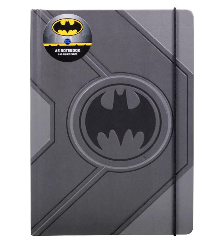 A5 NOTEBOOK - BATMAN (BLACK LOGO) - NBA5BM01