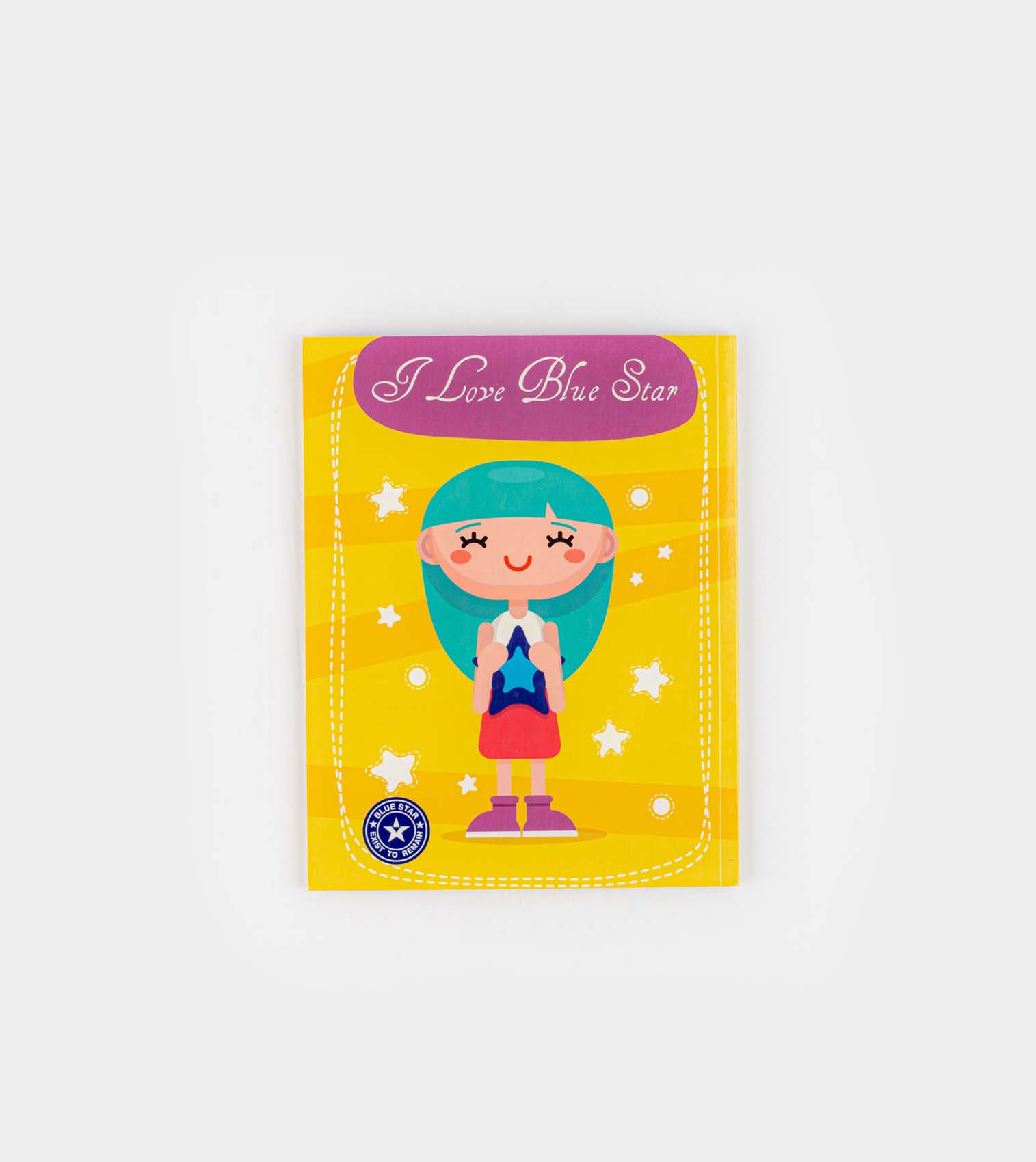 Girl 80 Sheets 2 Lines Exercise notebook- En