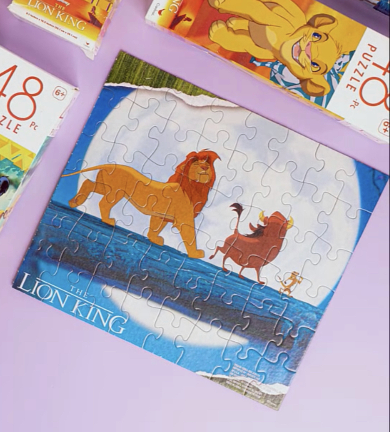 Lion King puzzle 48 pieces