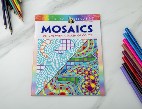 Mosaics - coloring book