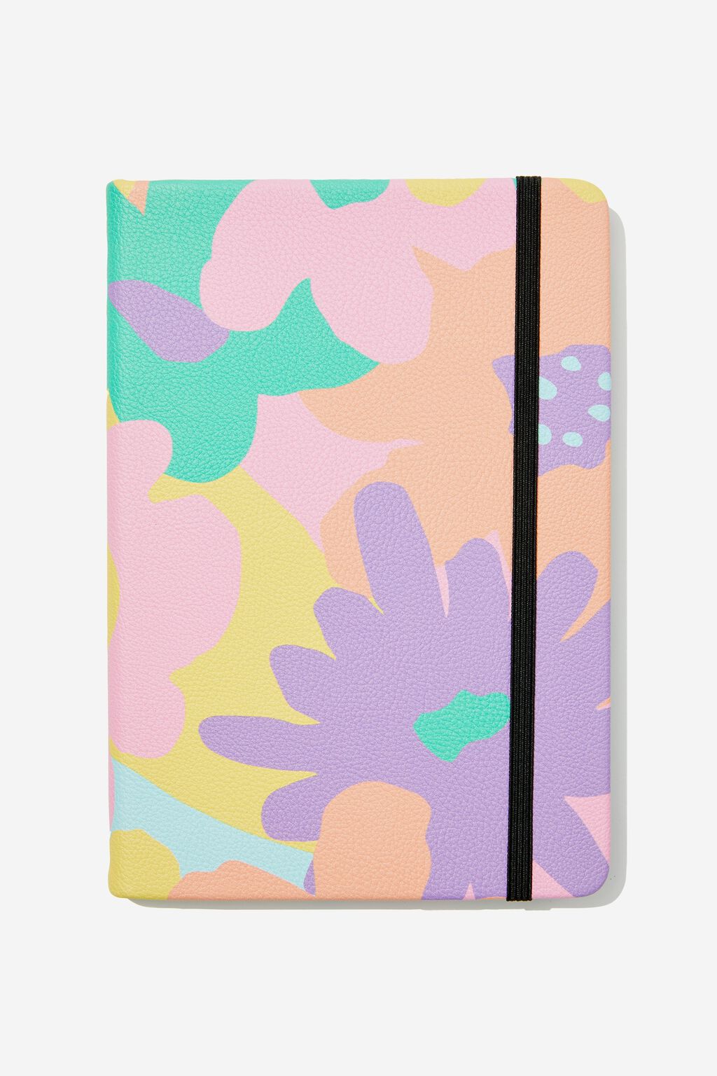 Overlap Floral Pinkish Journal - A5