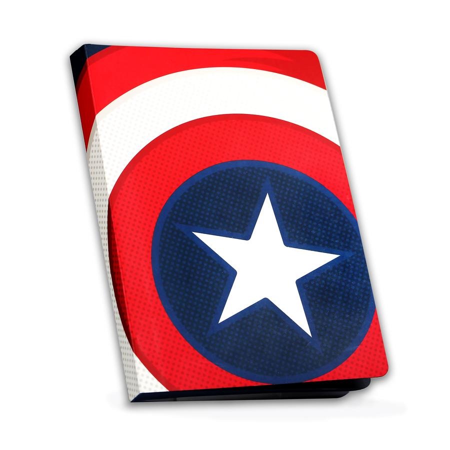 HMB NOTEBOOK: MARVEL- CAPTAIN AMERICA (SHIELD)