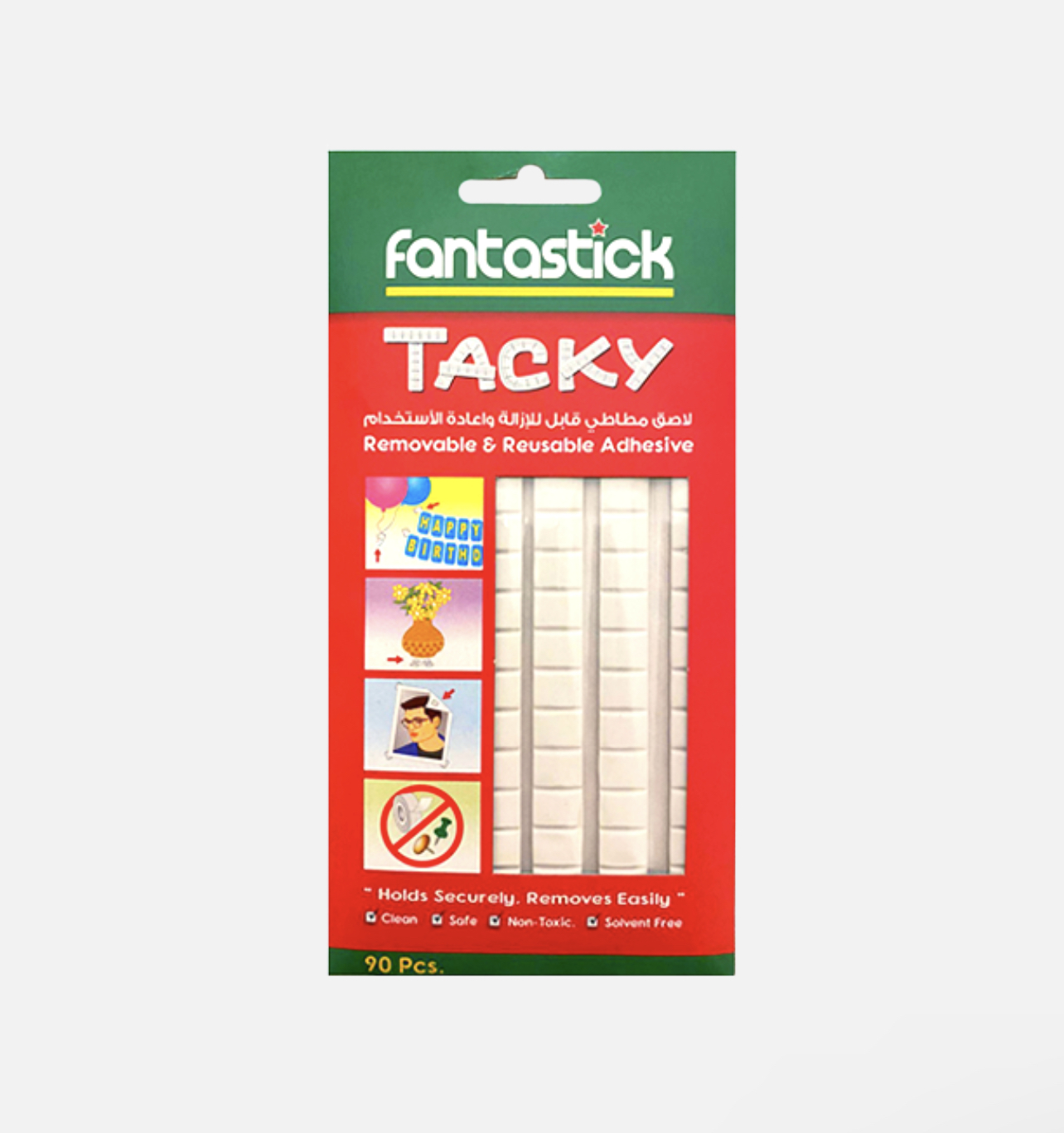 Fantastick Tacky - Removable & Reusable Adhesive