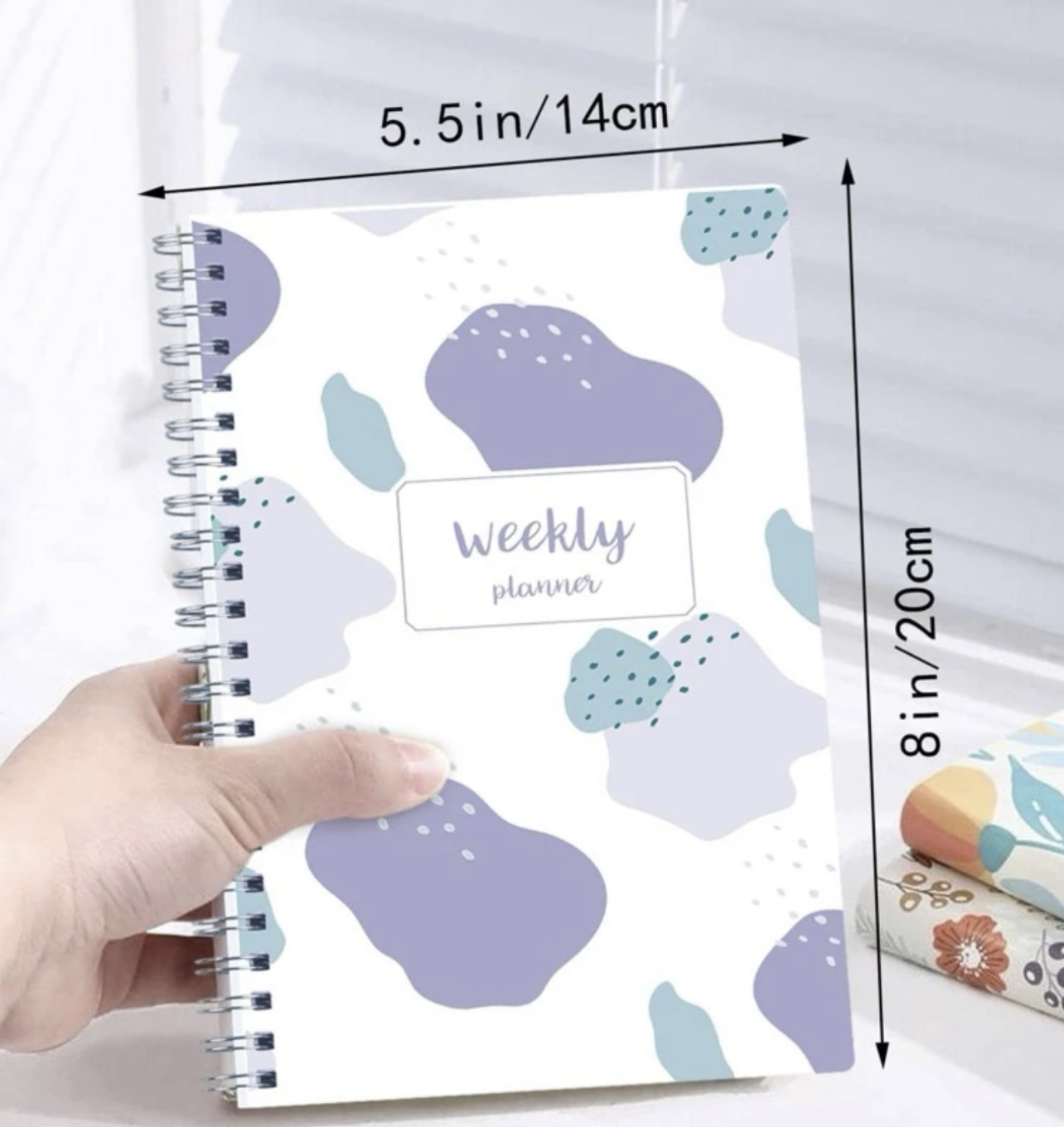 Weekly planner notebook