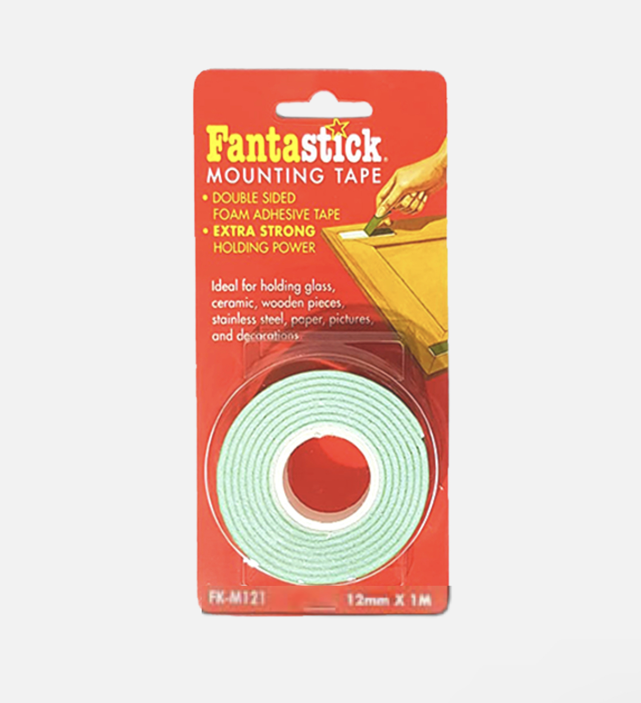 Fantastick mounting tape 12mm x 1m