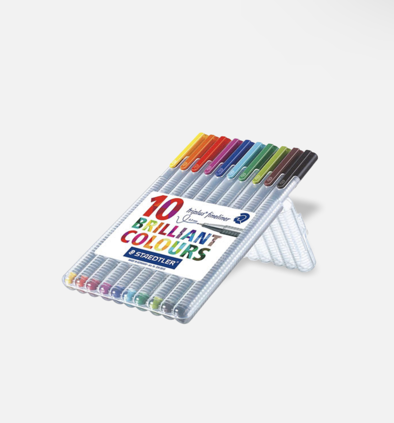 Triplus fineliner 0.3mm - 10 Brillian Colours - STAEDTLER